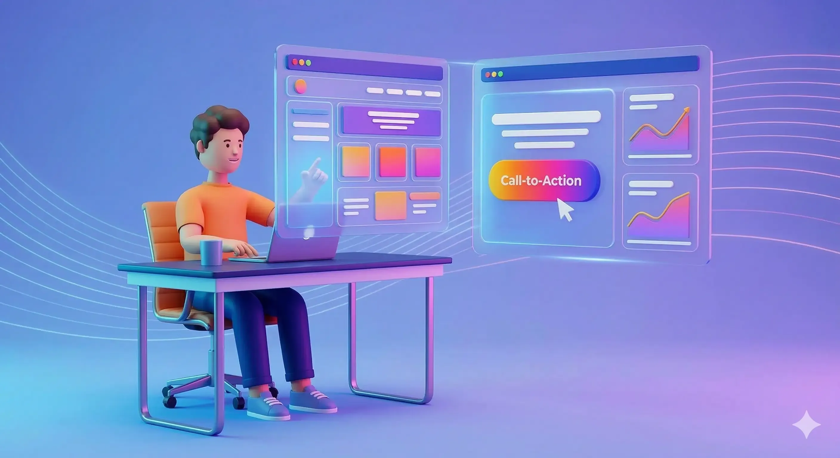 Un diseño moderno y profesional que genera confianza al instante.